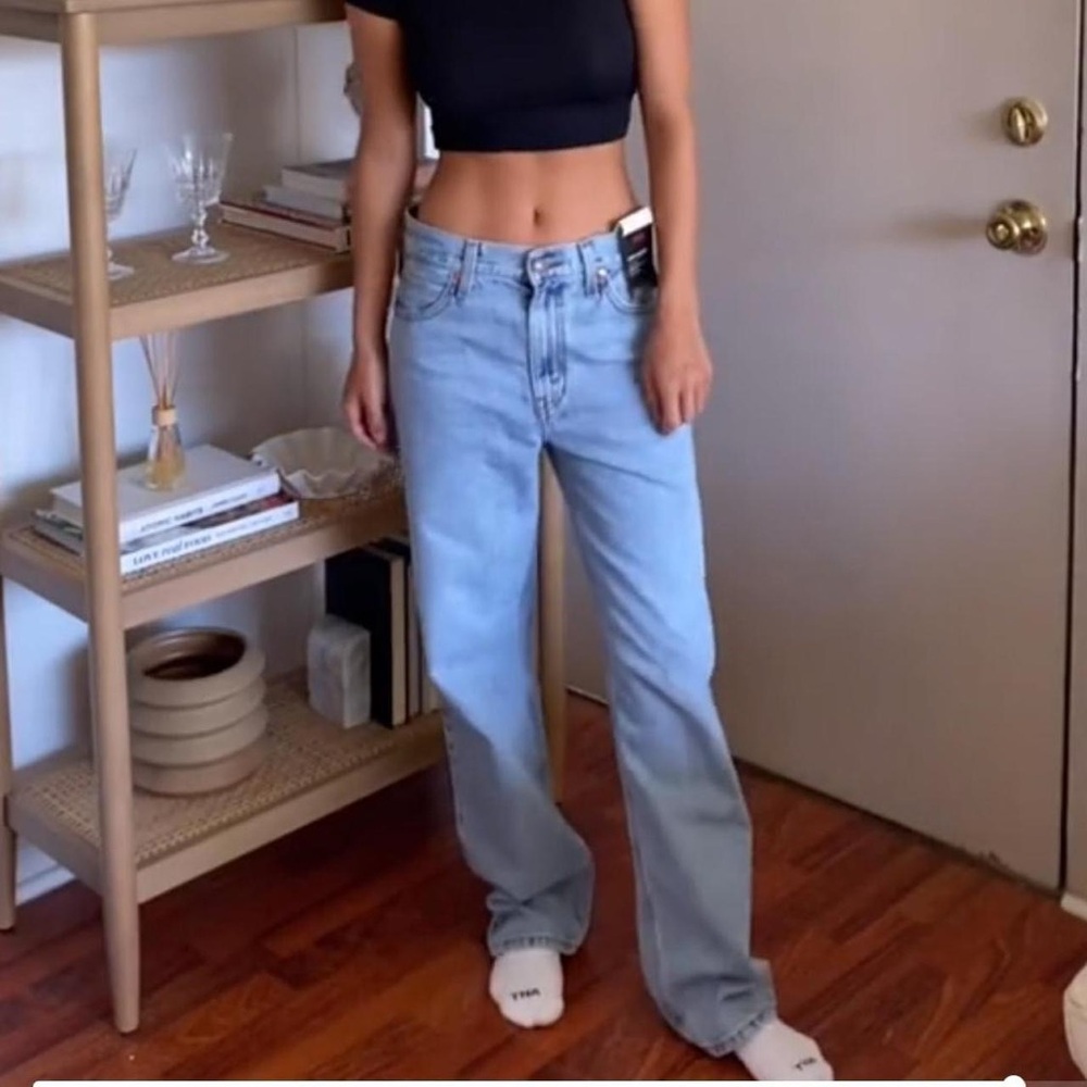 Levi’s Dad Jeans in Charlie Boy (Light Wash Denim)